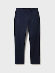 Azul - Crew Clothing Chinosretas para tripulação - Imagem 6 de 6