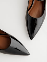 Black Forever Comfort® Point Toe Mary Jane Shoes - Image 7 of 10