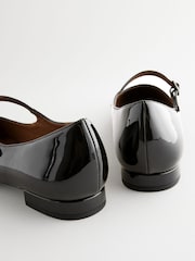 Black Forever Comfort® Point Toe Mary Jane Shoes - Image 9 of 10