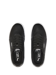 Puma Coal Black Womens Carina 2.0 Trainers - Image 6 of 6