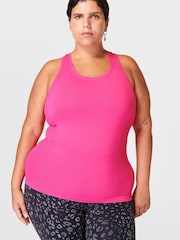 Sweaty Betty Punk Pink Athlete Seamless Workout Tank Top - Image 1 of 5