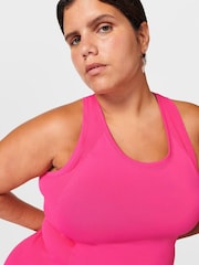 Sweaty Betty Punk Pink Athlete Seamless Workout Tank Top - Image 3 of 5