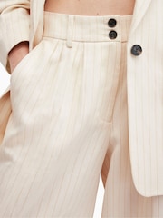 AllSaints White Payton Trousers - Image 5 of 8