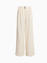 AllSaints White Payton Trousers - Image 8 of 8