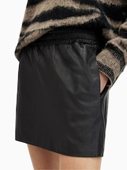 AllSaints Black Shana Mini Skirt - Image 4 of 5