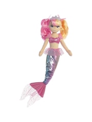 Aurora World Sea Sparkles Pastel Sea Rose Plush Toy - Image 1 of 3