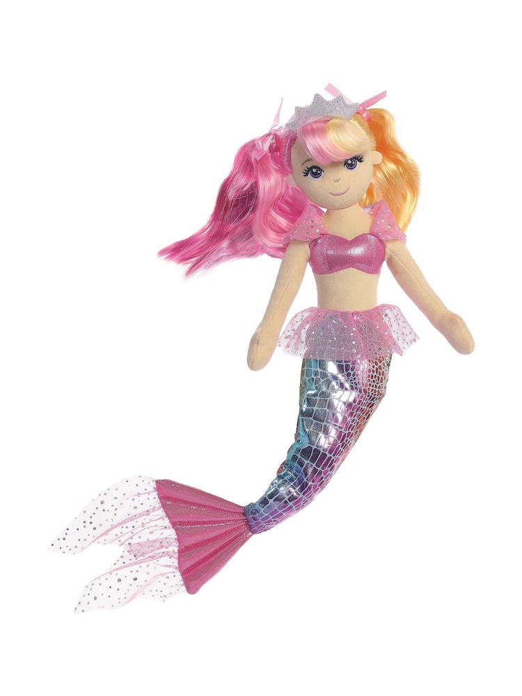 Aurora World Sea Sparkles Pastel Sea Rose Plush Toy - Image 3 of 3