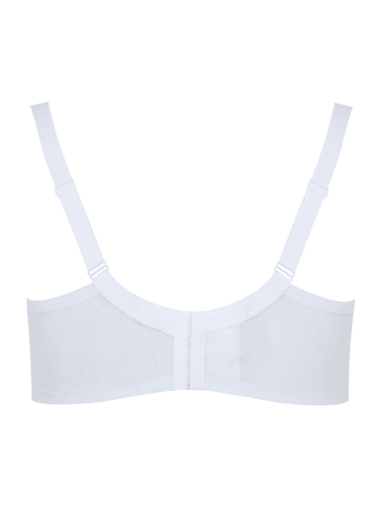 Yours Curve White Classic Smooth Non Padded Underwired Bra - Image 3 of 3