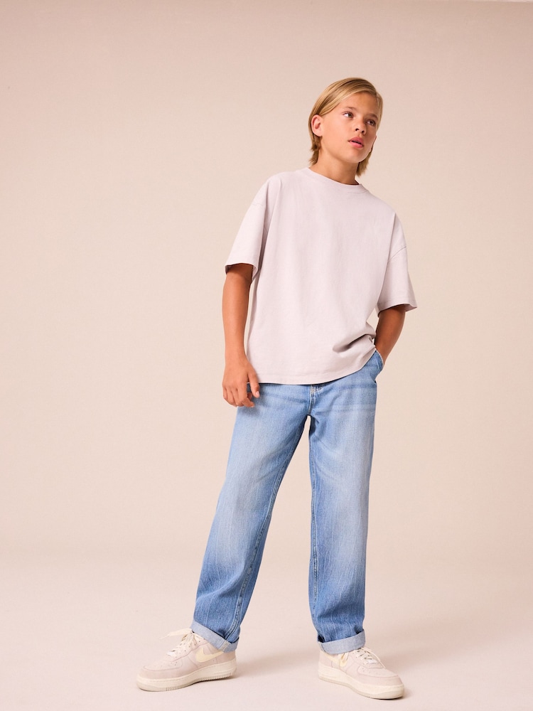 Blue Denim Carpenter Jeans (3-16yrs) - Image 1 of 10