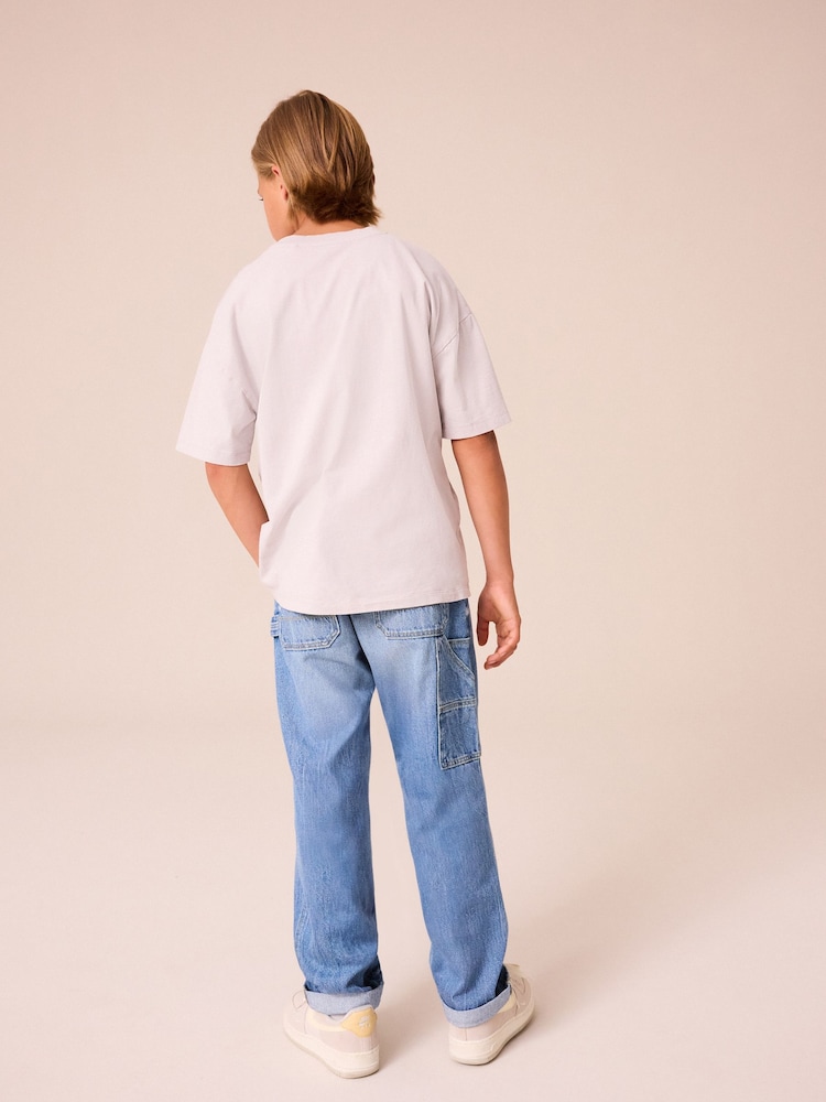 Blue Denim Carpenter Jeans (3-16yrs) - Image 2 of 10