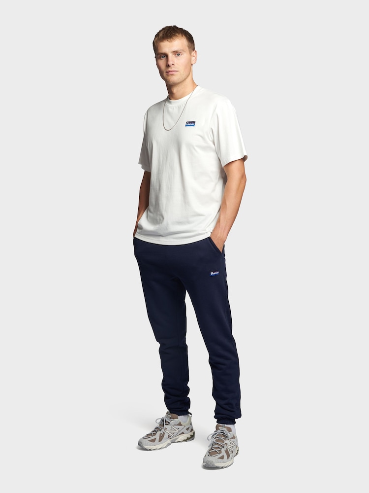 Penfield Navy Blue Mens Relaxed Fit 100% Cotton Original Logo Joggers - Image 2 of 5