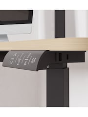 Koble Black Gino Corner Height Adjustable Desk - Image 6 of 6