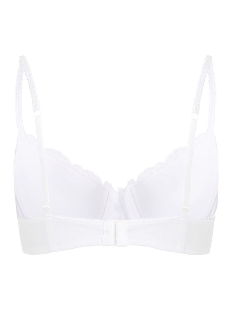 Hunkemöller Secret Lace Padded Underwired White Bra - Image 5 of 5