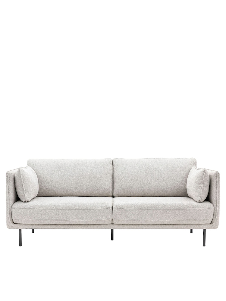 Gallery Home Natural Windsor Boucle Sofa - Image 1 of 4 Gallery Home Natural Windsor Boucle Sofa - Image 1 of 4