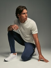 Navy Blue Active Sports Training Joggers - Image 4 of 11