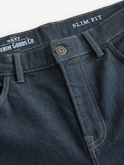 Blue Rinse Slim Fit Classic Stretch Jeans - Image 8 of 10