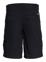 JACK & JONES Junior 100% Cotton Cargo Utility Shorts - Image 4 of 4