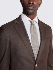 MOSS Copper Brown Tailored Fit Flannel Copper Jacket - Image 6 of 7
