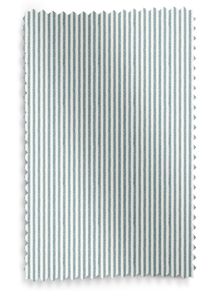 Sophie Allport Blue Stamford Stripe Made to Measure Roller Blinds - Image 6 of 6