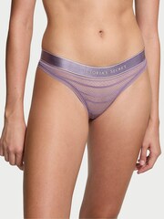Victoria's Secret Frozen Plum Purple Knickers - Image 1 of 3