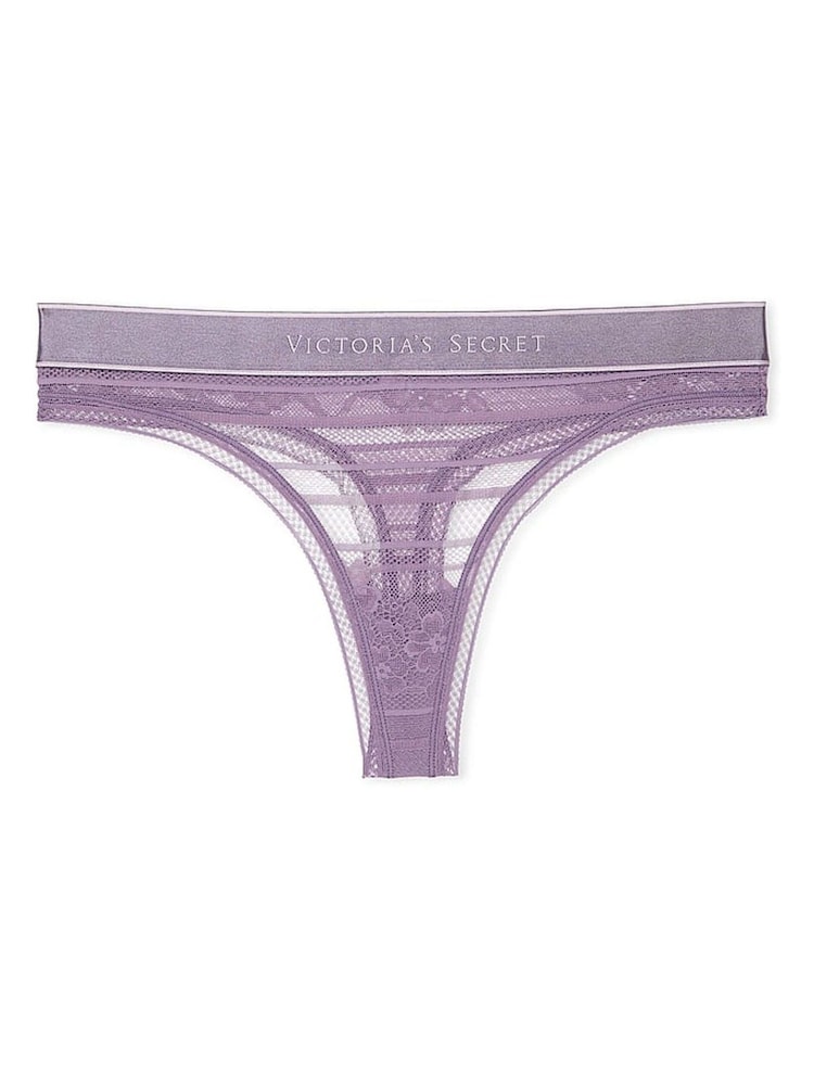 Victoria's Secret Frozen Plum Purple Knickers - Image 3 of 3