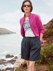 Seasalt Cornwall White Printing Ink T-Shirt - Image 2 of 9