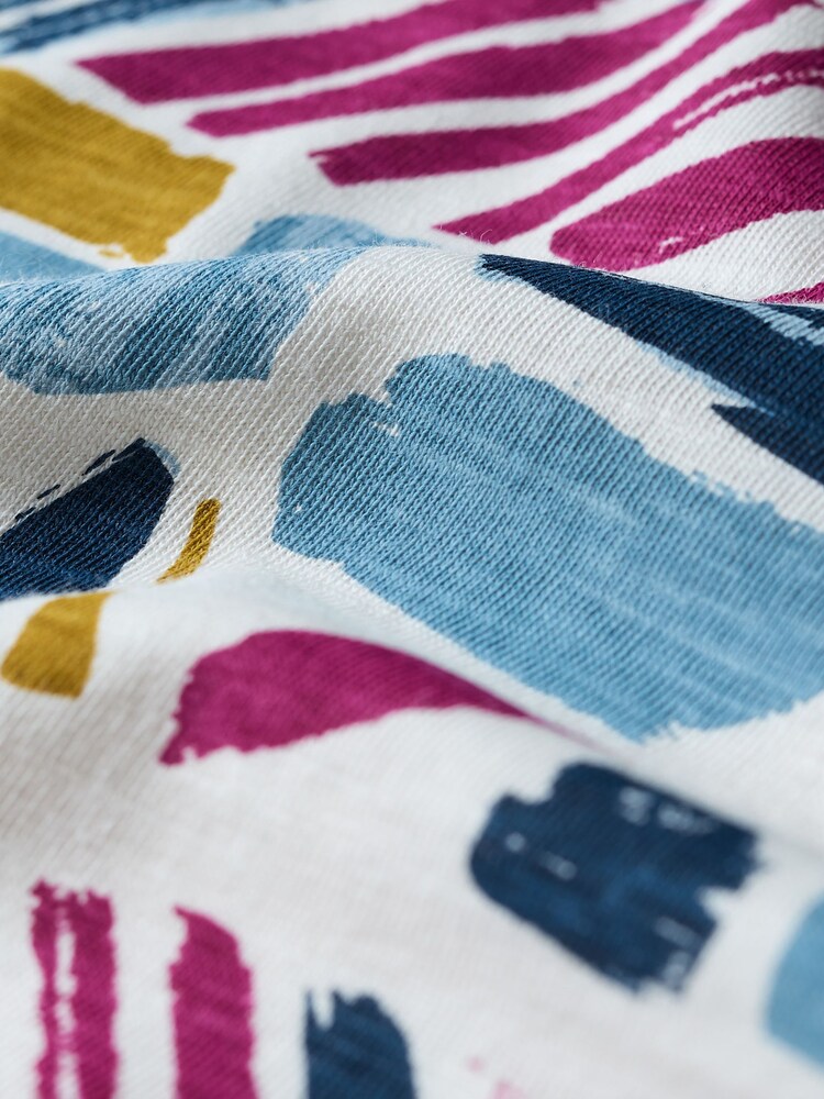 Seasalt Cornwall White Printing Ink T-Shirt - Image 9 of 9 Seasalt Cornwall White Printing Ink T-Shirt - Image 9 of 9