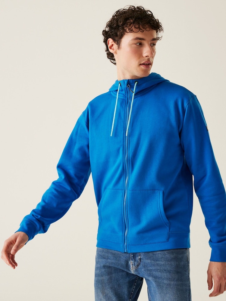 Regatta Blue Shorebay II Full Zip Hoodie - Image 1 of 5 Regatta Blue Shorebay II Full Zip Hoodie - Image 1 of 5