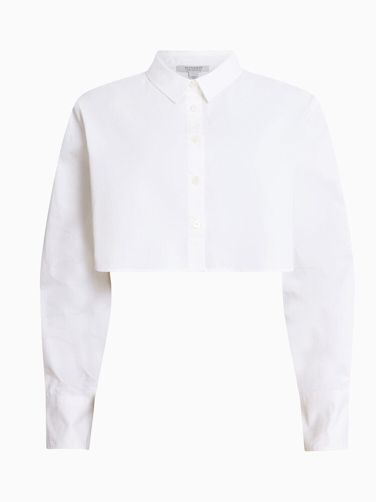 AllSaints White Averie Shirt - Image 8 of 8 AllSaints White Averie Shirt - Image 8 of 8