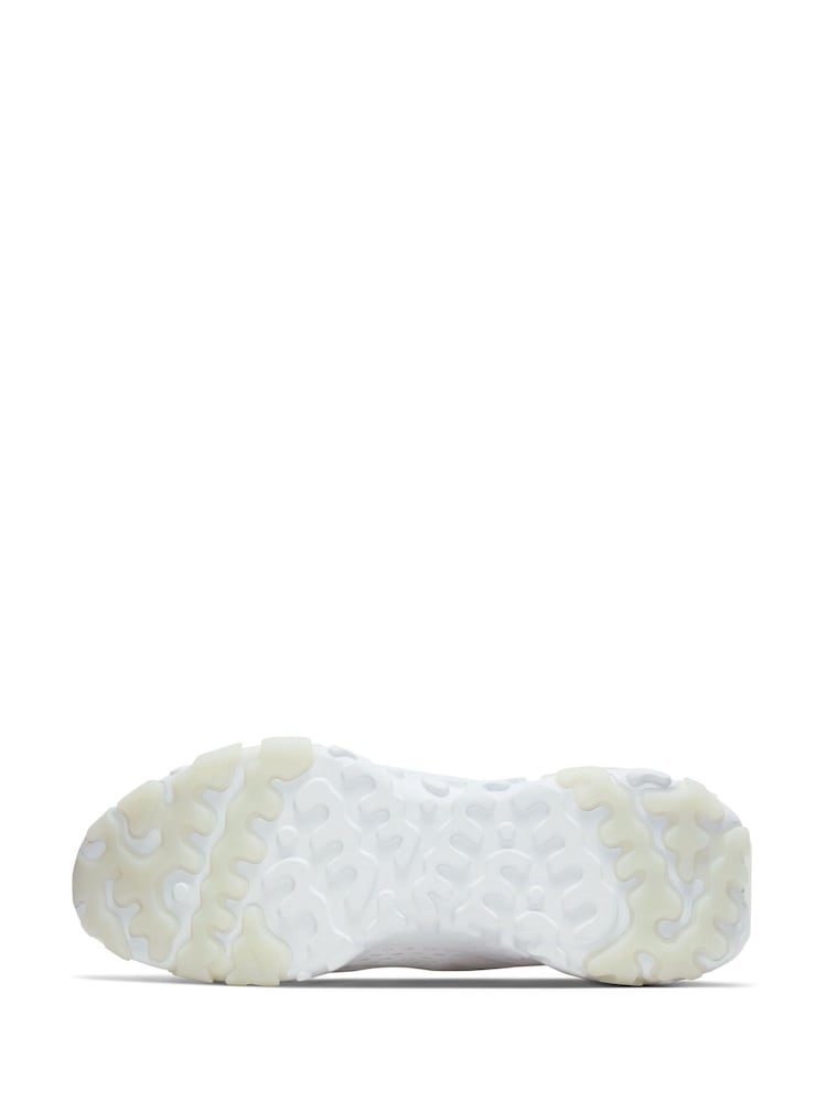 Nike White React Vision Trainers - Image 6 of 8