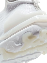 Nike White React Vision Trainers - Image 8 of 8