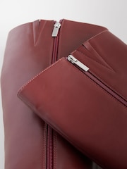 Burgundy Red Forever Comfort® Knee High Heeled Boots - Image 7 of 7
