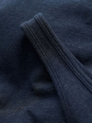 Seasalt Cornwall Blue Tidal Drift Jersey Vest - Image 6 of 6