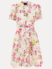 Phase Eight Cream Velma Cotton Mini Dress - Image 7 of 7