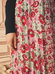 Cath Kidston Archive Ditsy Pleated Skirt - Image 3 of 5