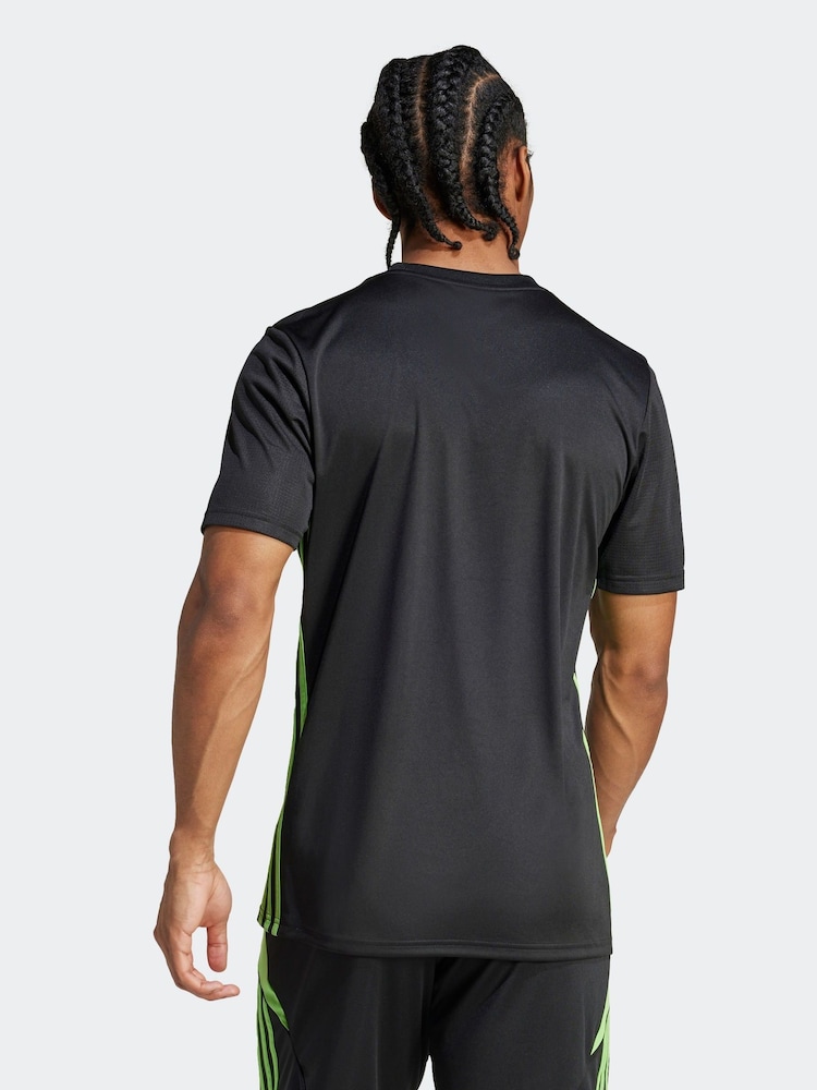 adidas Black/Lime Tabela 23 Jersey - Image 2 of 9