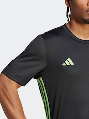 adidas Black/Lime Tabela 23 Jersey - Image 4 of 9