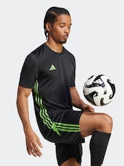 adidas Black/Lime Tabela 23 Jersey - Image 5 of 9