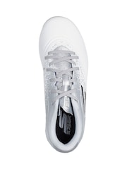Off White - Белые/золотистые футбольные бутсы для старших детей твердого грунта Skechers - Изображение 3 из 3