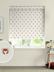 Sophie Allport White Crab Made to Measure Roller Blinds - Image 1 of 6