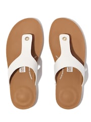 FitFlop Iqushion Leather Toe Post Sandals - Image 4 of 4