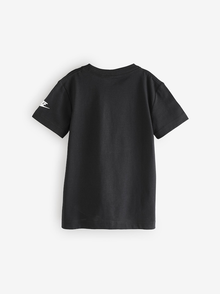Nike Black Futura Little Kids T-Shirt - Image 2 of 4