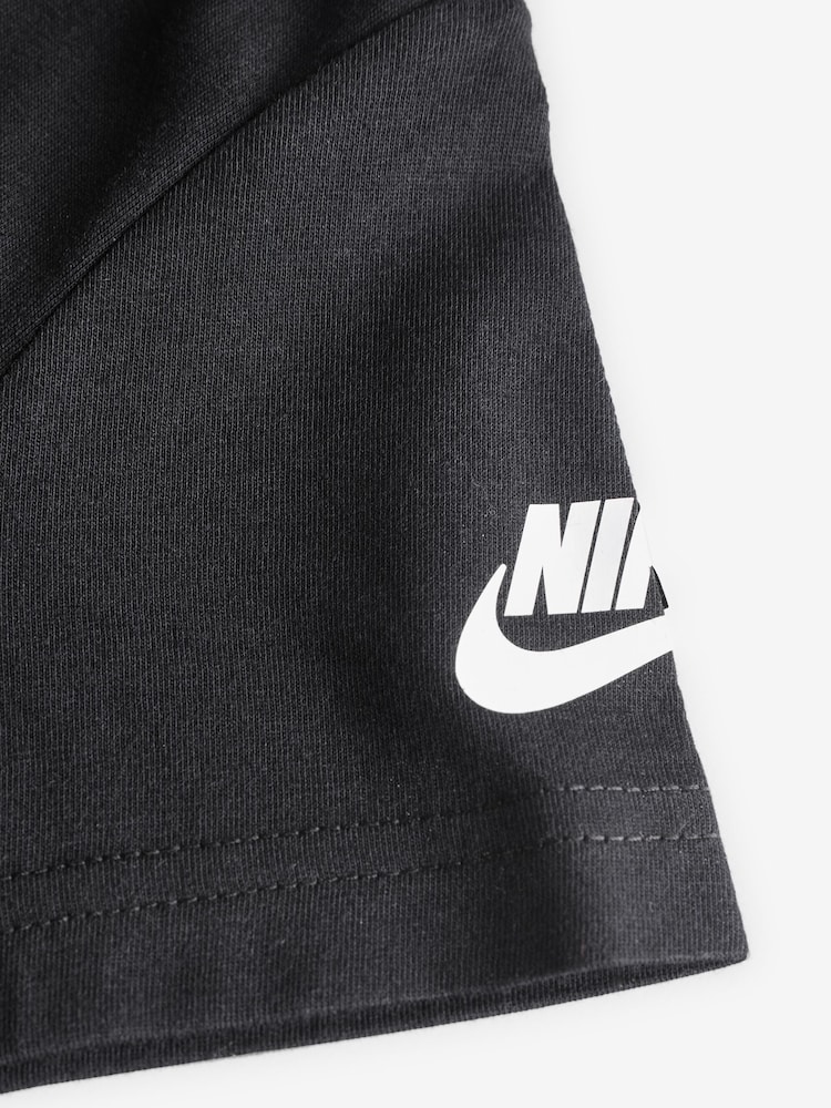 Nike Black Futura Little Kids T-Shirt - Image 3 of 4