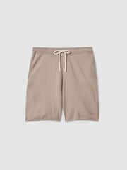Paige Cotton-Linen Drawstring Knitted Shorts - Image 2 of 6