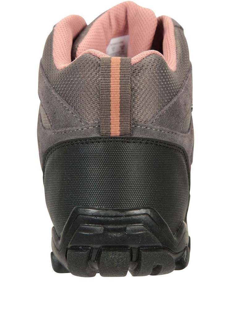 Mountain Warehouse Grey Womens Belfour Waterproof Lightweight Walking Boots - Image 4 of 4