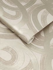 Graham & Brown Natural Ambire Neutral Wallpaper Sample - Image 3 of 3