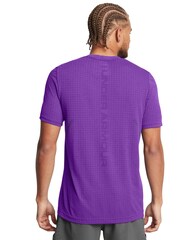 Under Armour Purple Vanish Seamless Grid T-Shirt - Image 2 of 2
