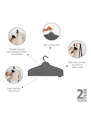 Brabantia Pepper Black Steam Clothes Hanger - Image 2 of 6