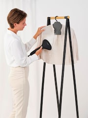 Brabantia Pepper Black Steam Clothes Hanger - Image 5 of 6