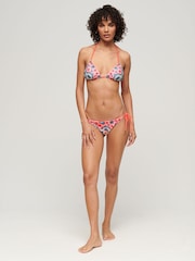 Superdry Pink Tie Side Cheeky Bikini Briefs - Image 2 of 5